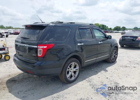2015 Ford Explorer Limited z USA, uszkodzony, nr VIN 1FM5K8F80FGB54540